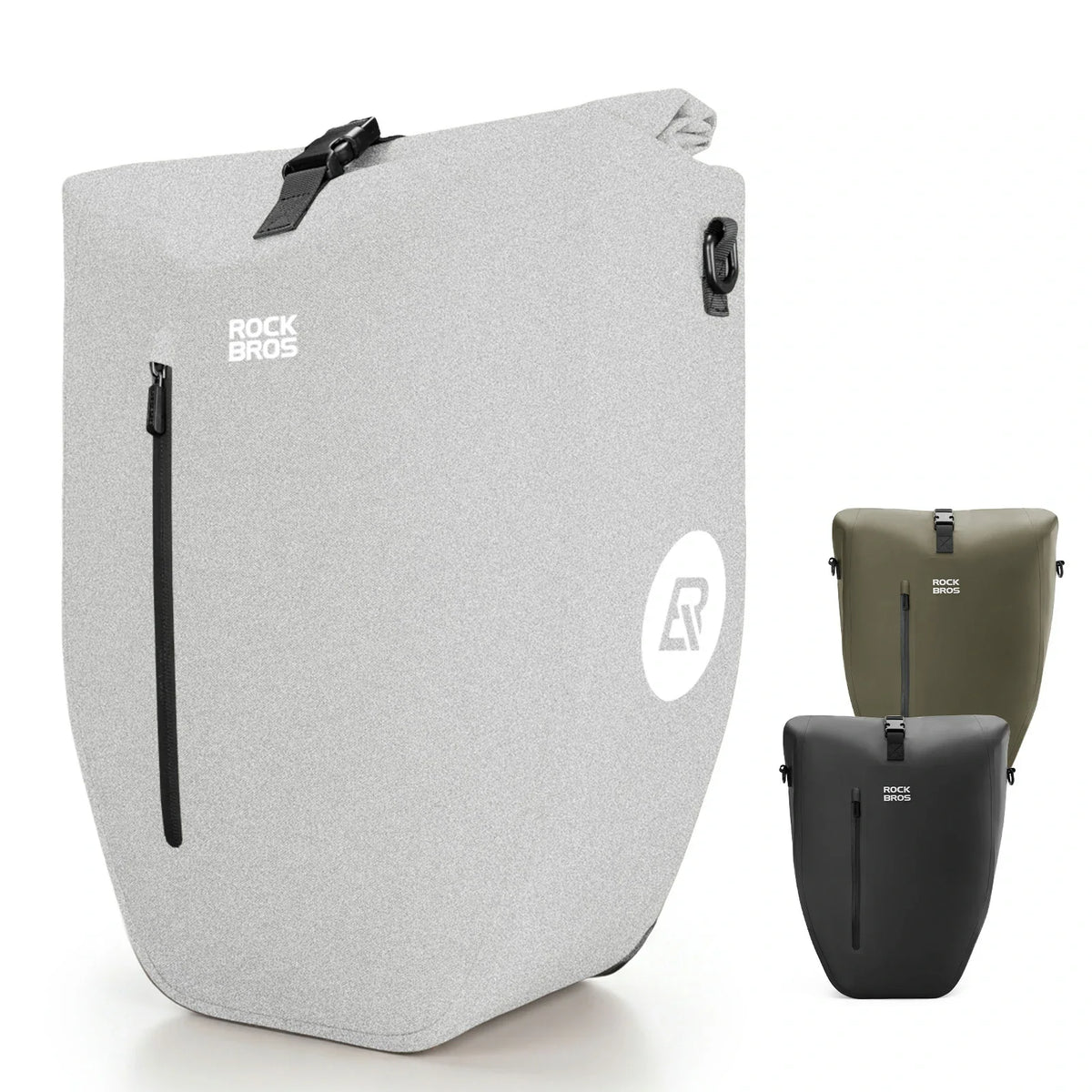 ROCKBROS 15L-20L Sac de porteur vélo 3-en-1