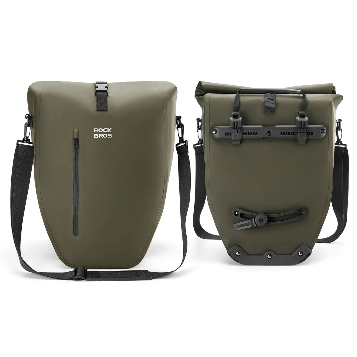 ROCKBROS 15L-20L Sac de porteur vélo 3-en-1