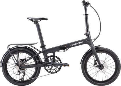 KABON City vélo pliant carbone Shimano Altus 9S 20 pouces avec roues en carbone