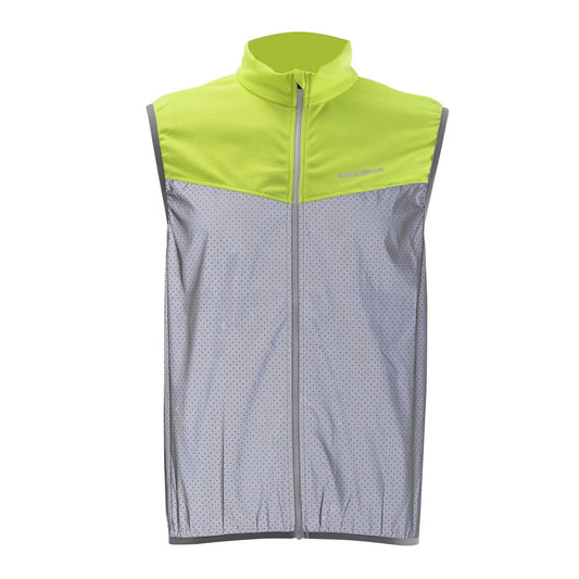 ROCKBROS Gilet de vélo réfléchissant Gilet de course coupe-vent respirant