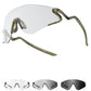 Lunettes de vélo photochromatiques ROCKBROS avec protection UV400