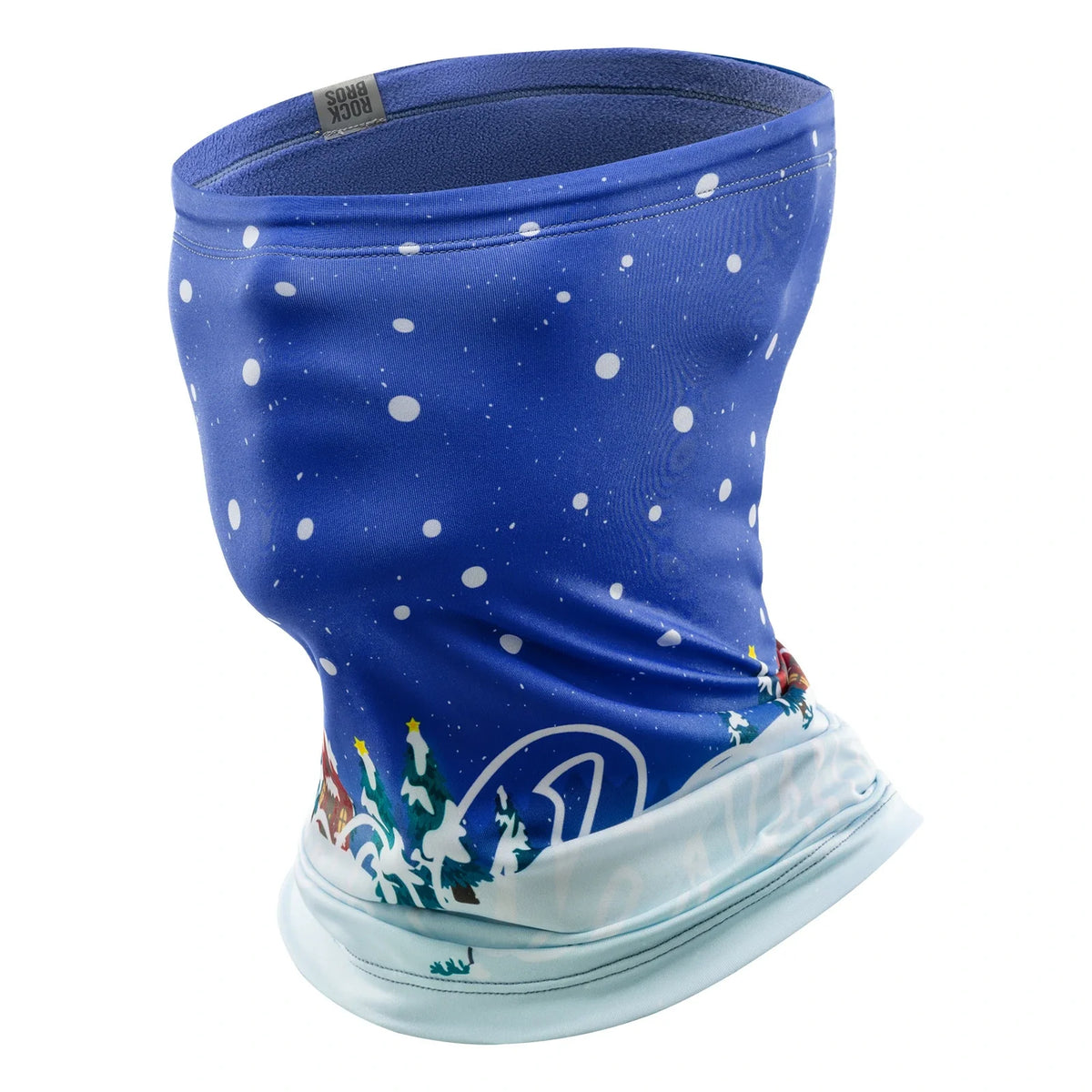 ROCKBROS 2-en-1 Écharpe tube & Bonnet pour enfants réversible Châle cervical chauffant Multifonction
