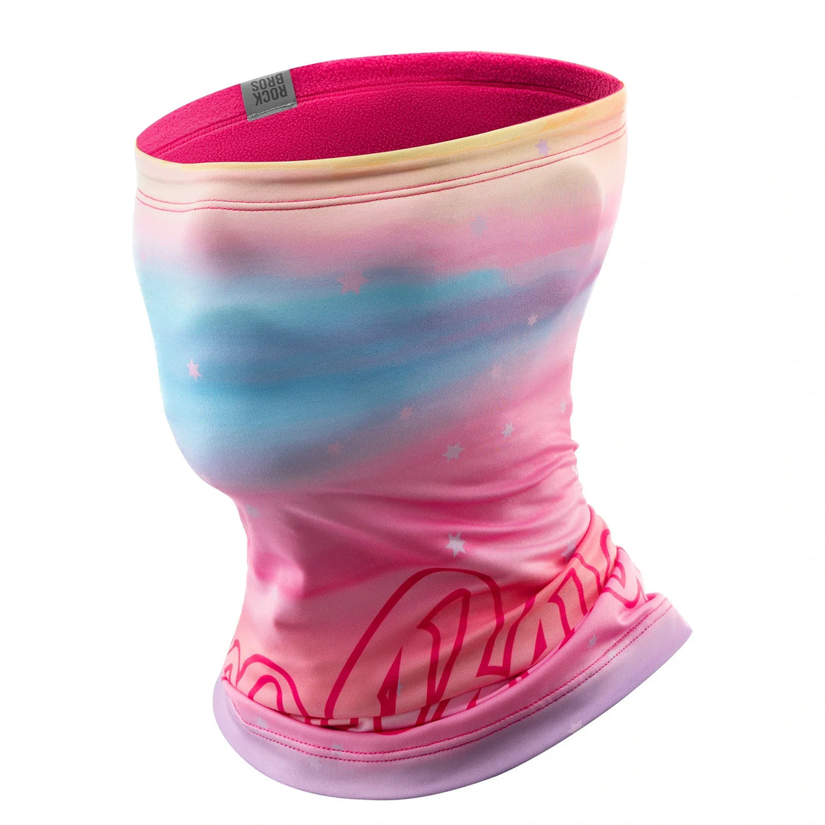 ROCKBROS 2-en-1 Écharpe tube & Bonnet pour enfants réversible Châle cervical chauffant Multifonction