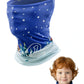ROCKBROS 2-en-1 Écharpe tube & Bonnet pour enfants réversible Châle cervical chauffant Multifonction