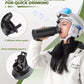 ROCKBROS Gourde en acier inoxydable 550ml/650ml/1000ml/1200ml bouteille isotherme sans BPA gourde de vélo