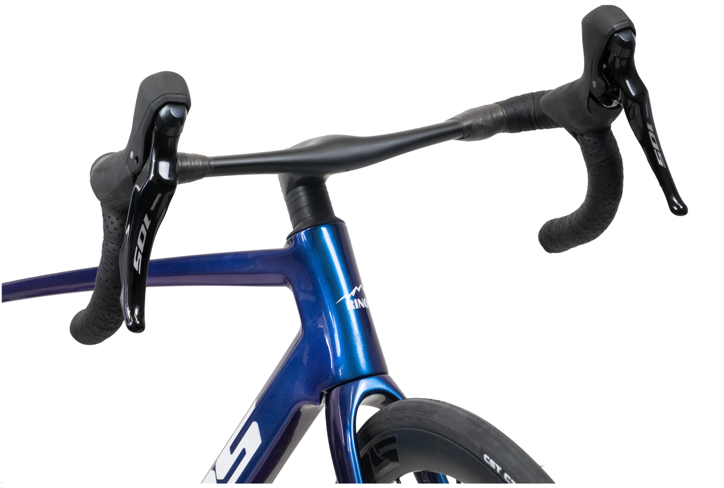 RINOS Vélo de route en carbone 700C Shimano 105 R7120 24 vitesses Odin4.0