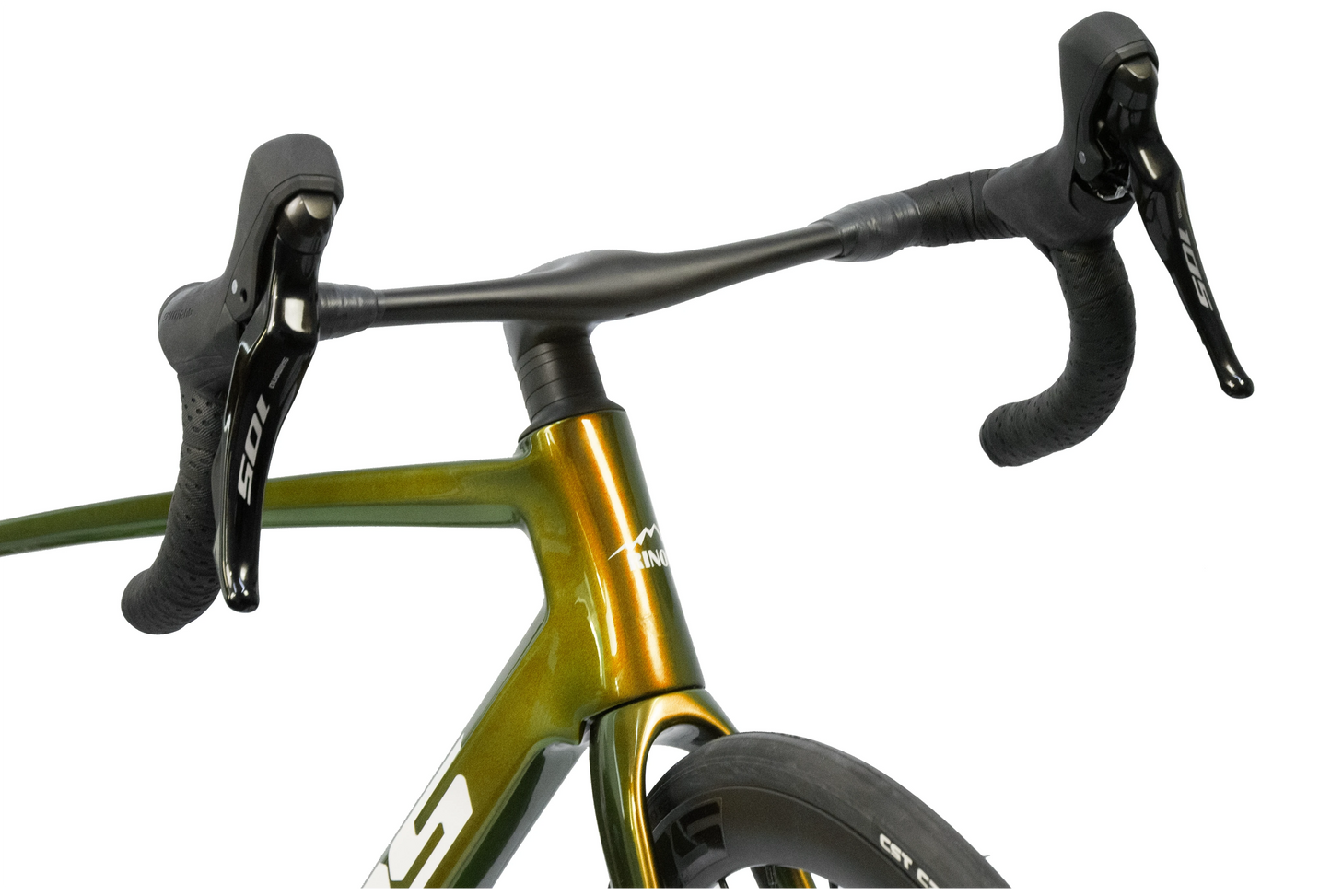 RINOS Vélo de route en carbone 700C Shimano 105 R7120 24 vitesses Odin4.0