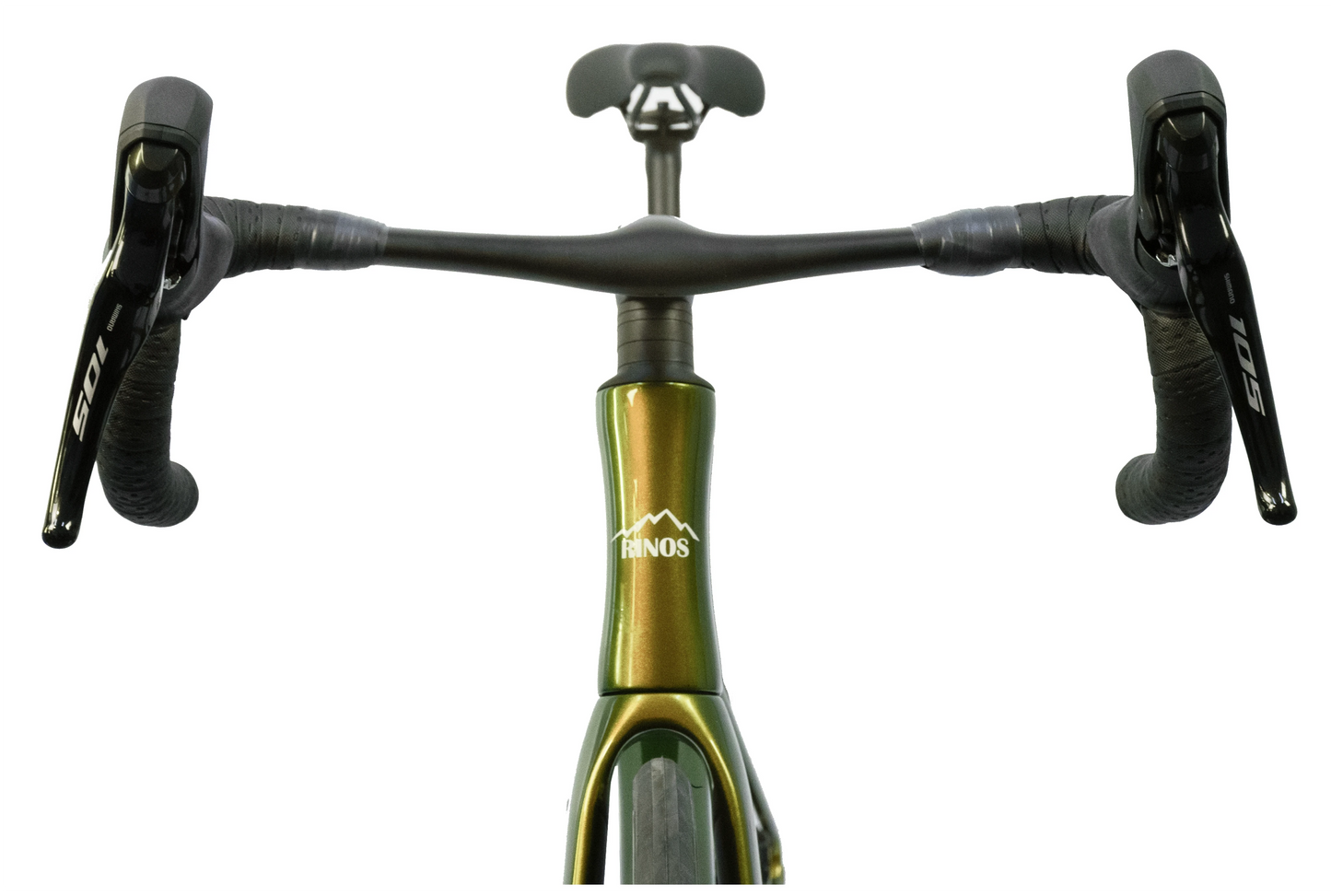 RINOS Vélo de route en carbone 700C Shimano 105 R7120 24 vitesses Odin4.0