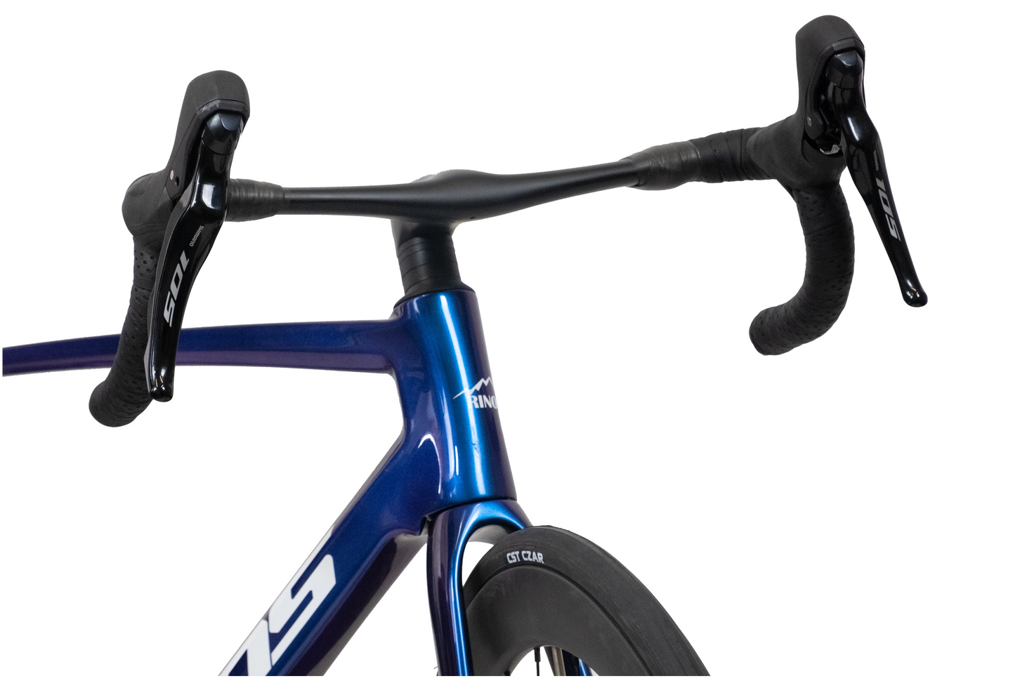RINOS Vélo de route entièrement en carbone Odin 4.1 Shimano 105 ST-R7120 24 vitesses