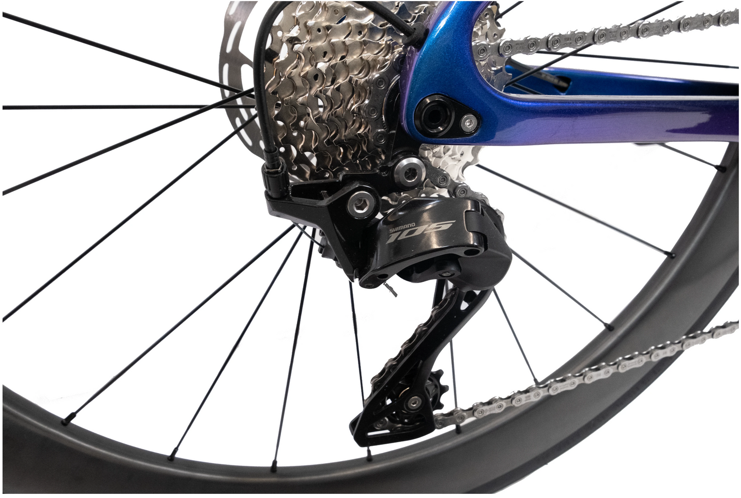 RINOS Vélo de route entièrement en carbone Odin 4.1 Shimano 105 ST-R7120 24 vitesses