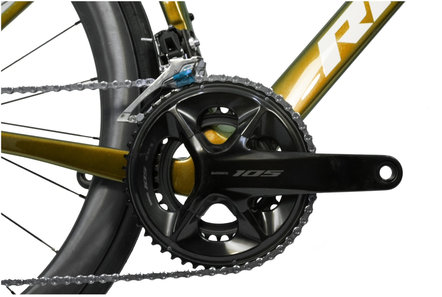 RINOS Vélo de route entièrement en carbone Odin 4.1 Shimano 105 ST-R7120 24 vitesses