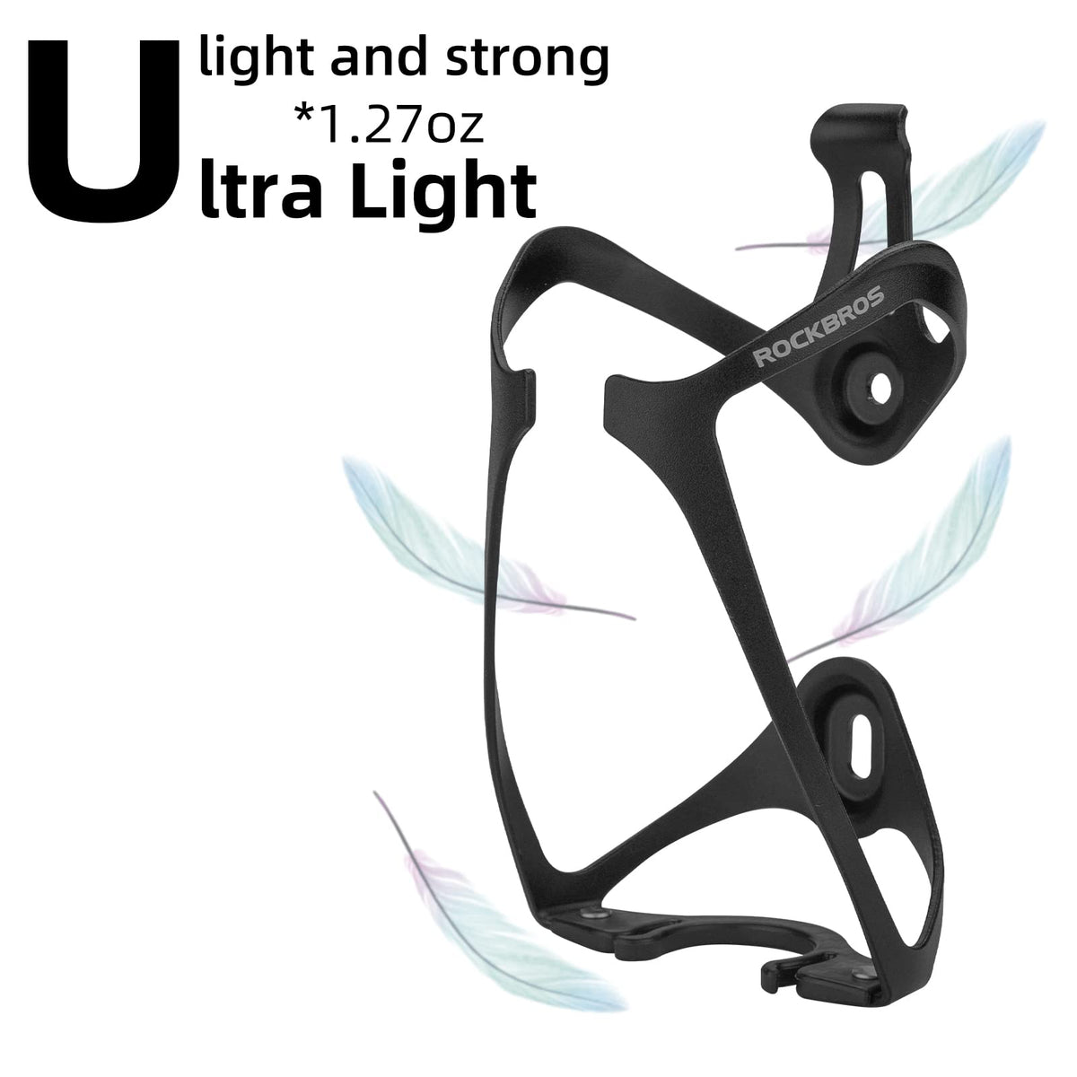 ROCKBROS Porte-bidon de vélo en aluminium léger
