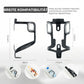 ROCKBROS Porte-bidon de vélo en aluminium 27g pour bidons jusqu'à 75mm