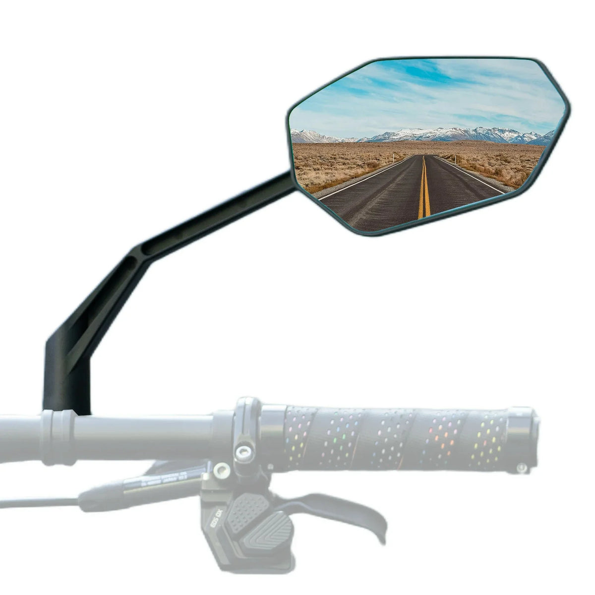ROCKBROS Rétrovélo de vélo Miroir de vélo pour guidon 20–23 mm