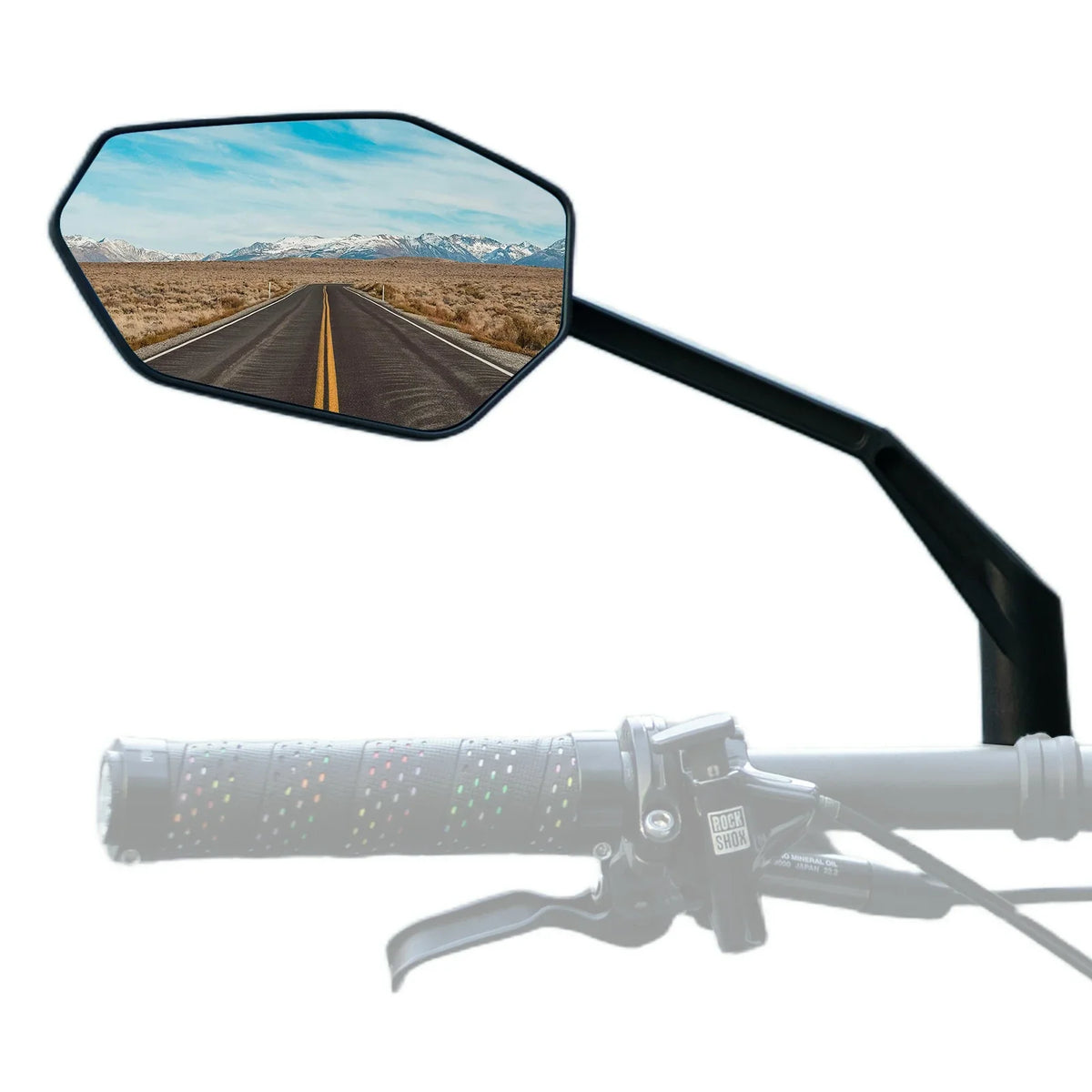 ROCKBROS Rétrovélo de vélo Miroir de vélo pour guidon 20–23 mm