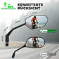 ROCKBROS Rétrovélo de vélo Miroir de vélo pour guidon 20–23 mm