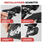 ROCKBROS Sacche de selle de vélo portable 0,8L