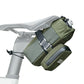 ROCKBROS Sac de selle de vélo avec porte-bidon et mini sac de selle portable 0,3L