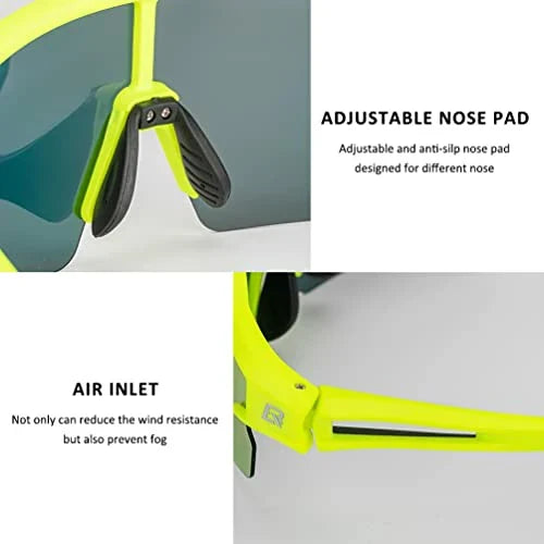Lunettes de vélo ROCKBROS solaires polarisées UV400 SP204