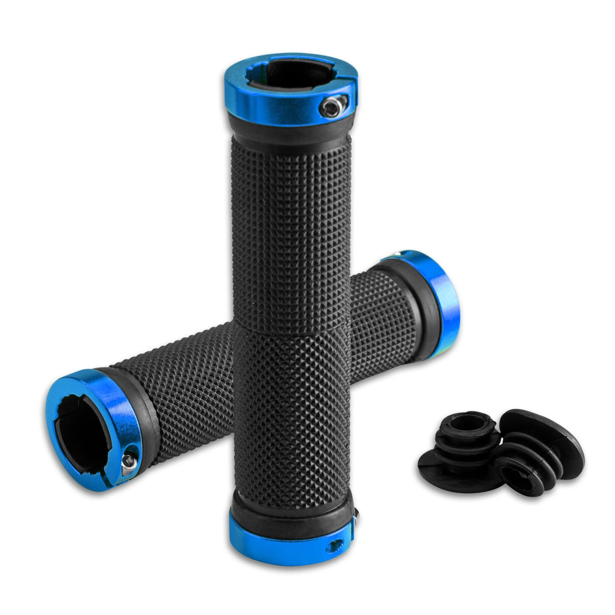 ROCKBROS Poignées de vélo 22mm avec système Lock-On en aluminium