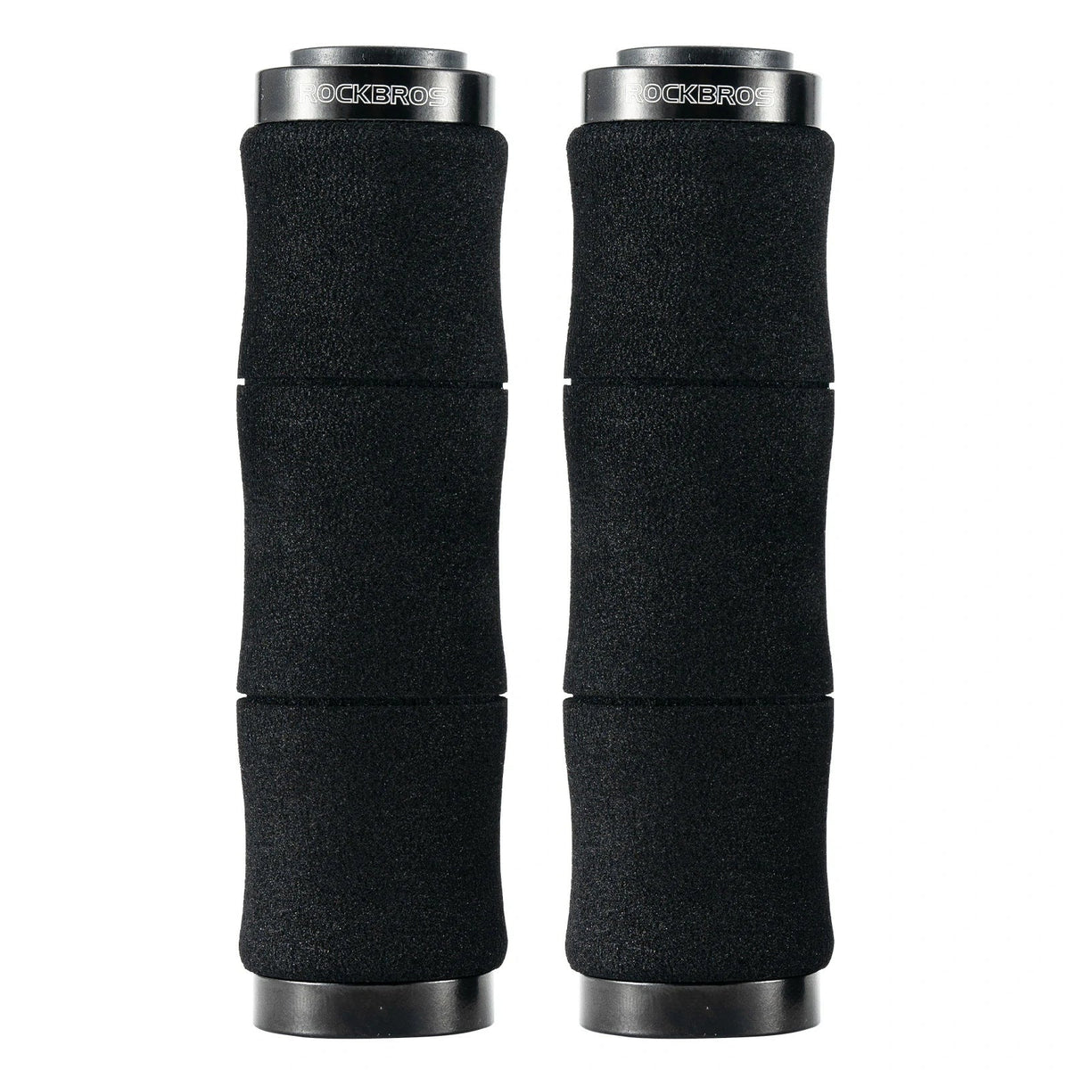 ROCKBROS Poignées de vélo antidérapantes en mousse EVA poignées de guidon de vélo avec aluminium 22MM