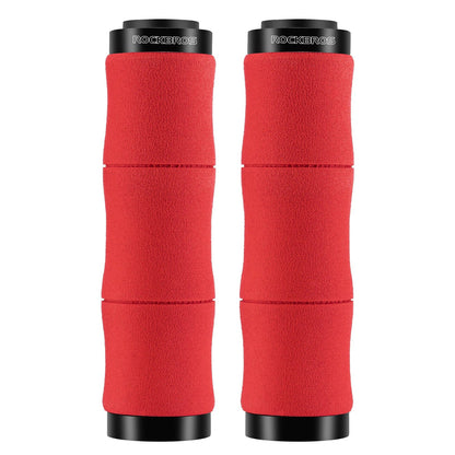 ROCKBROS Poignées de vélo antidérapantes en mousse EVA poignées de guidon de vélo avec aluminium 22MM