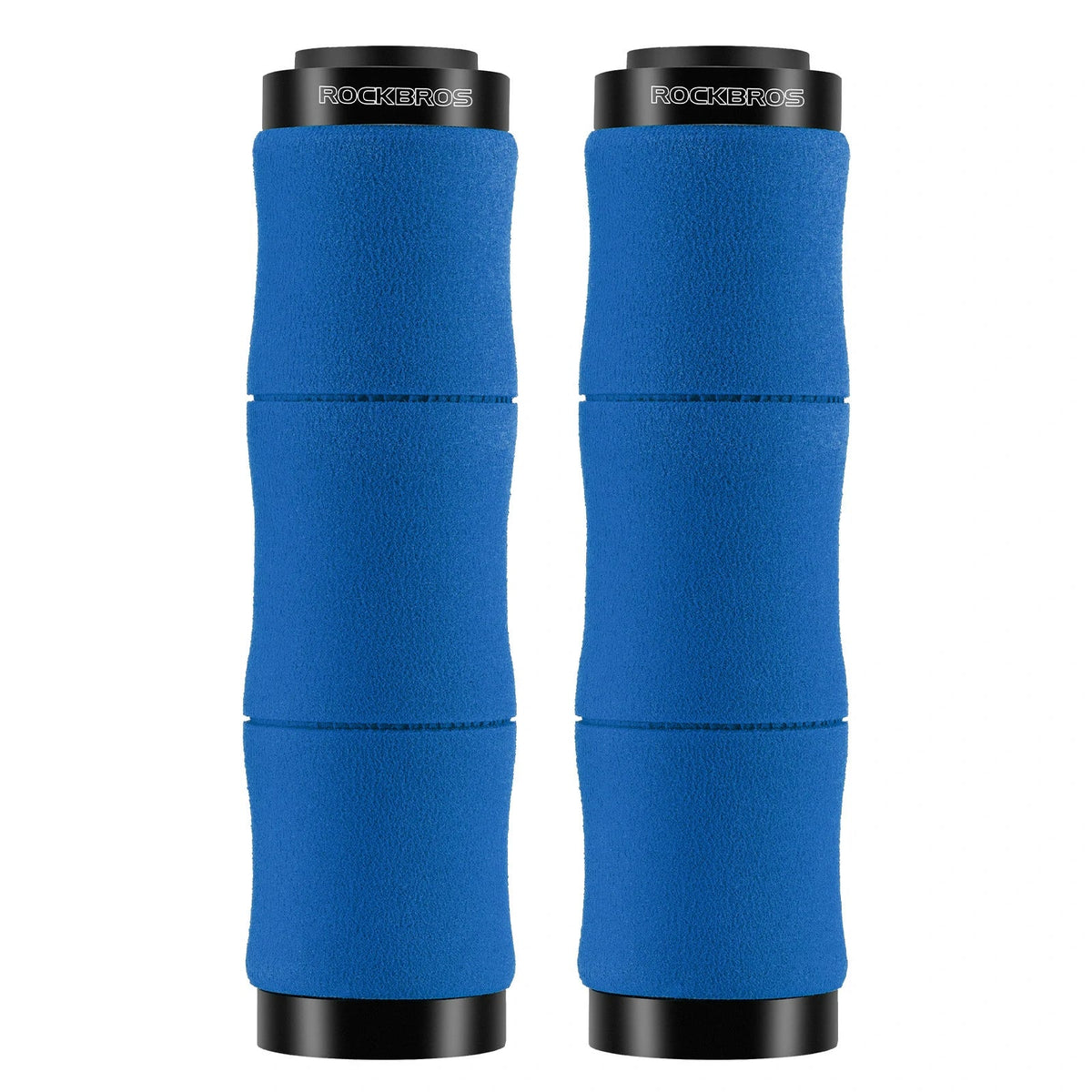 ROCKBROS Poignées de vélo antidérapantes en mousse EVA poignées de guidon de vélo avec aluminium 22MM
