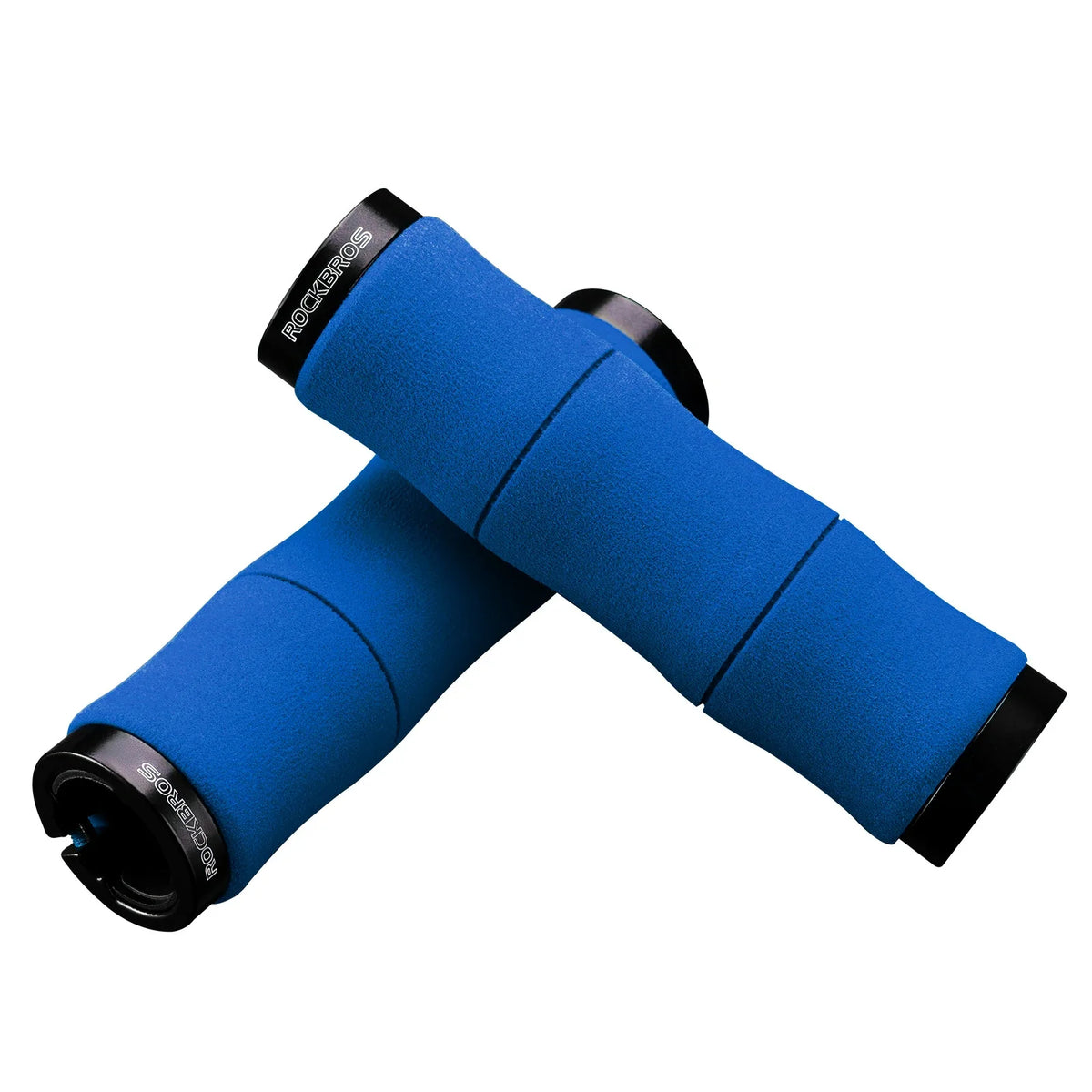 ROCKBROS Poignées de vélo antidérapantes en mousse EVA poignées de guidon de vélo avec aluminium 22MM