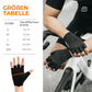 Gants de vélo ROCKBROS mi-doigts avec rembourrage SBR amortissant - S396