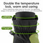 ROCKBROS Gants de vélo chauds coupe-vent avec fonction tactile