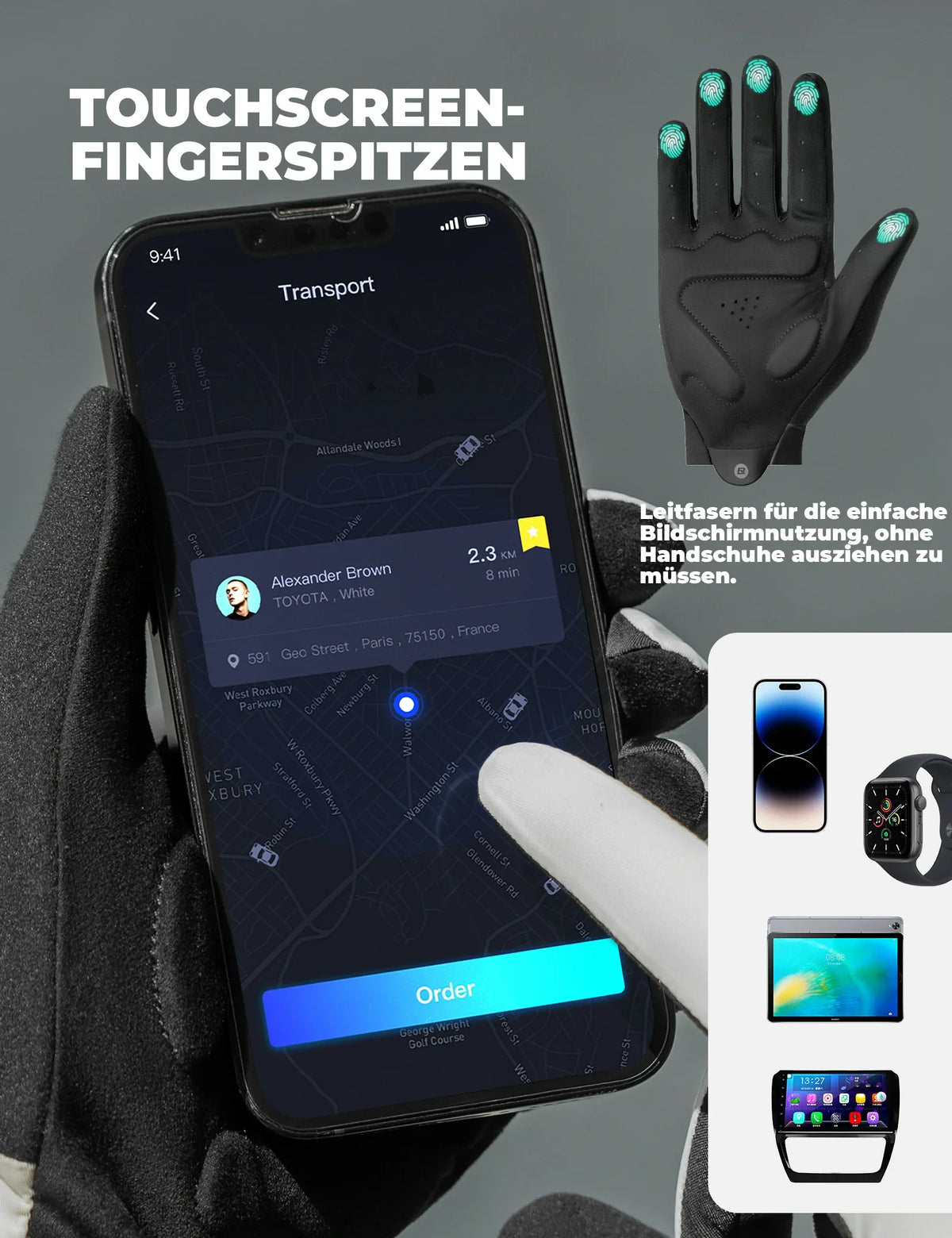 Gants de vélo ROCKBROS