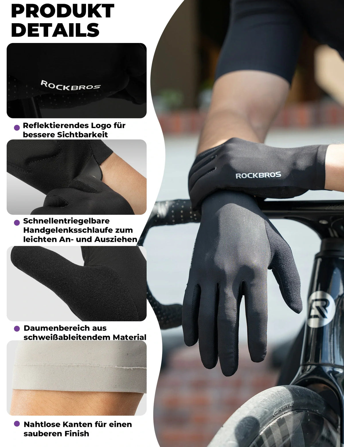 Gants de vélo ROCKBROS