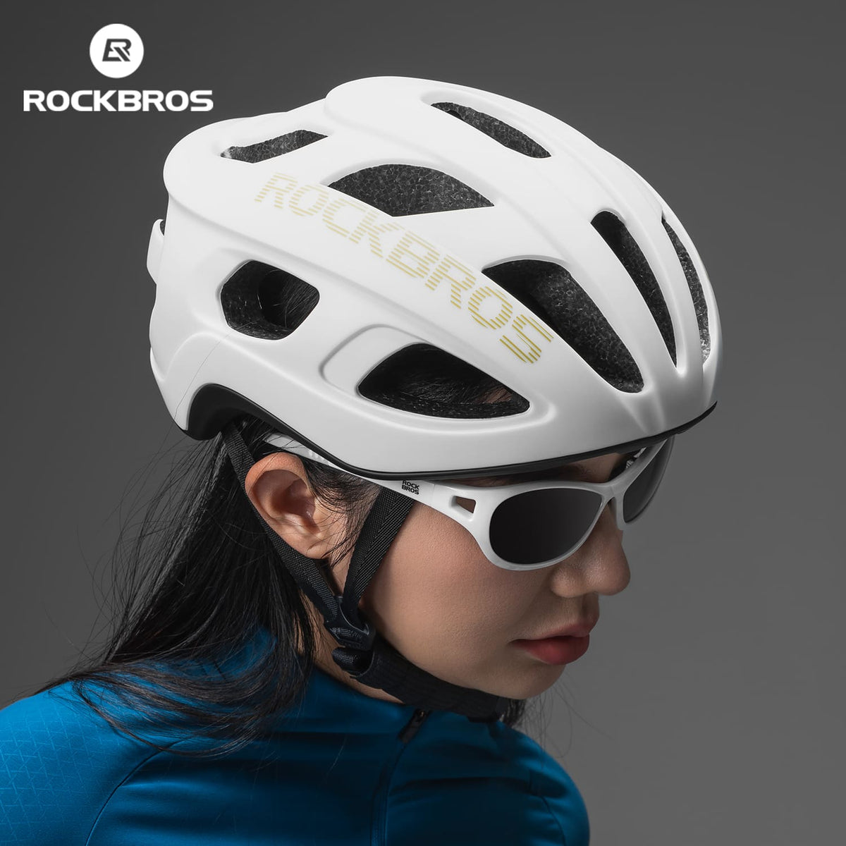 Casque de vélo ROCKBROS 58-62cm Léger 240g Antibactérien