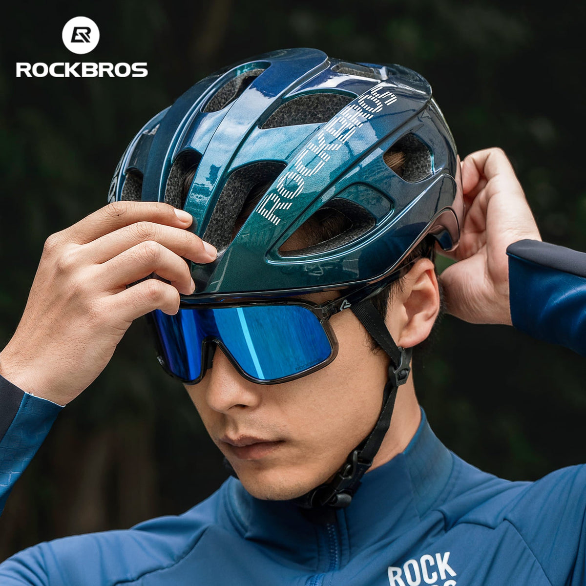 Casque de vélo ROCKBROS 58-62cm Léger 240g Antibactérien