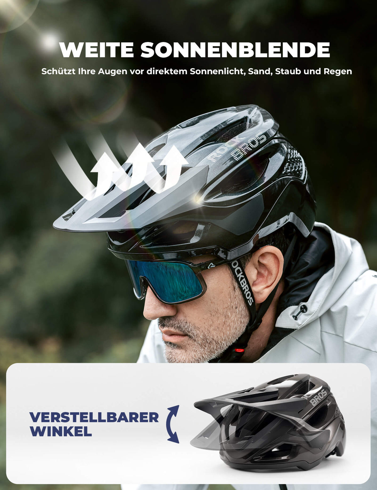Casque de vélo ROCKBROS avec système de ventilation Réglable & Léger
