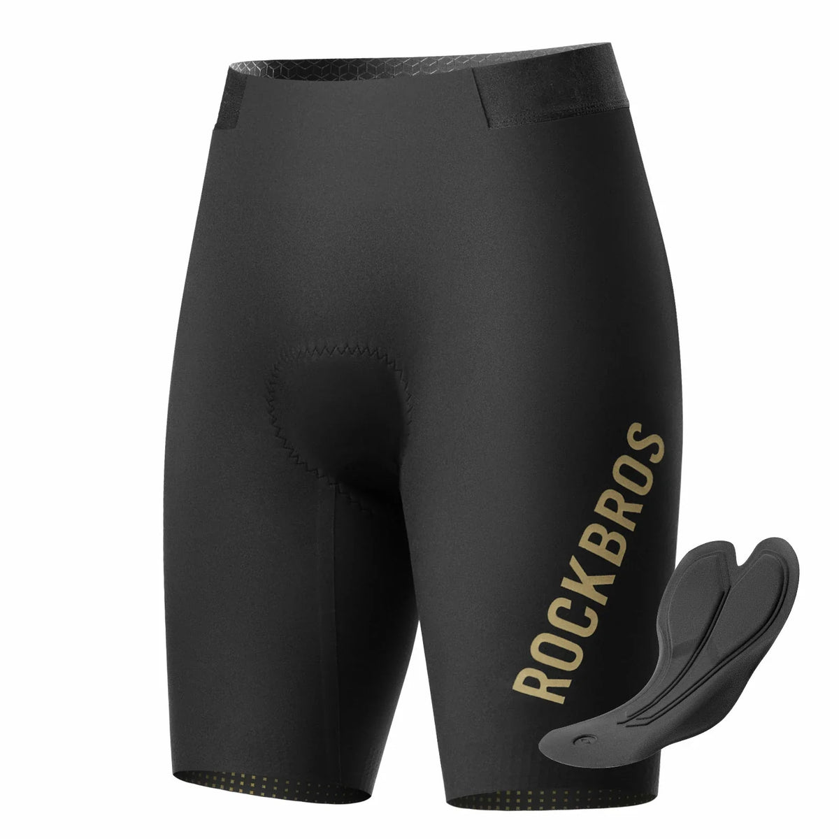 ROCKBROS Cuissard de Vélo Court Rembourré Homme