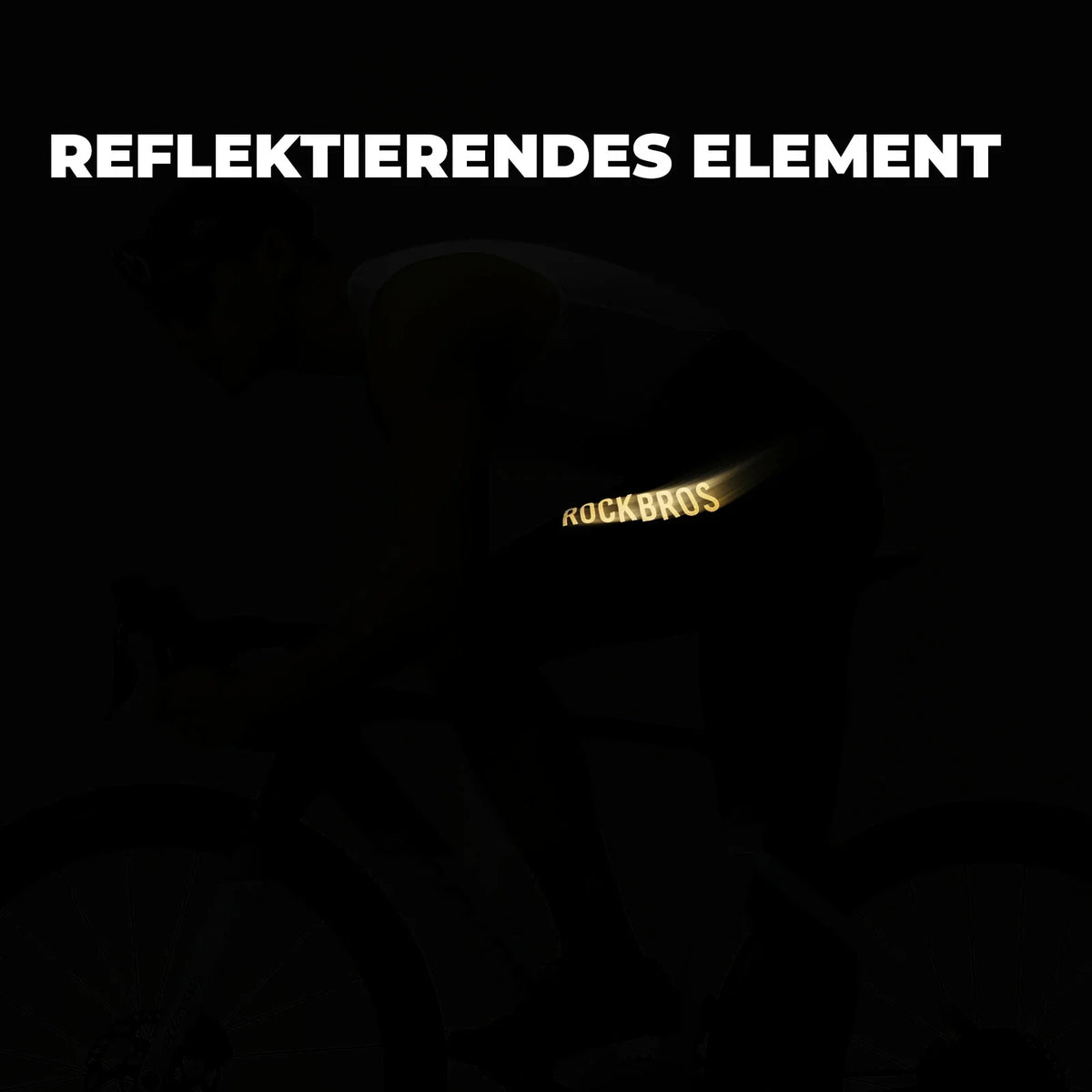 ROCKBROS Cuissard court de cyclisme homme, rembourré coupe 3D cuissard