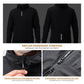 ROCKBROS Vélo Veste Homme Chaleureuse Coupe-Vent Déperlante Avec Polaire Réfléchissante