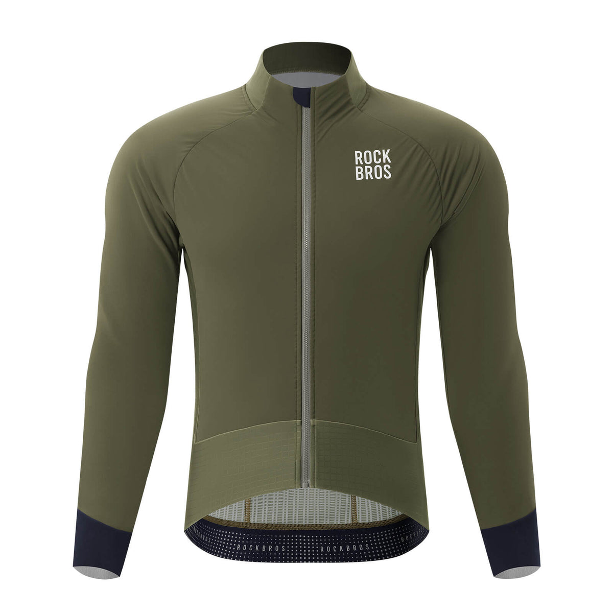 ROCKBROS Veste de cyclisme avec éléments réfléchissants Respirante & Pratique Homme