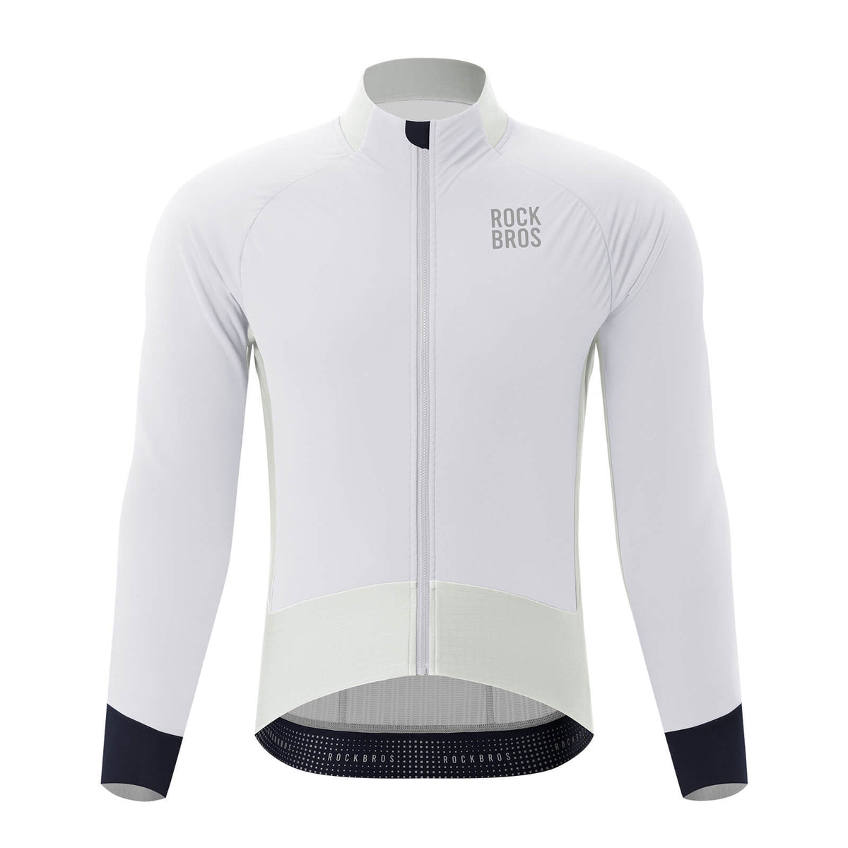 ROCKBROS Veste de cyclisme avec éléments réfléchissants Respirante & Pratique Homme