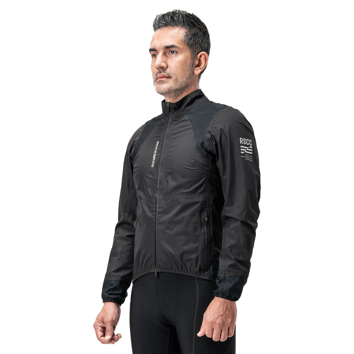 ROCKBROS Veste de cycliste imperméable respirante - coupe-vent et réfléchissante homme
