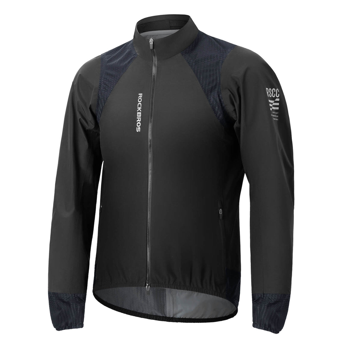 ROCKBROS Veste de cycliste imperméable respirante - coupe-vent et réfléchissante homme