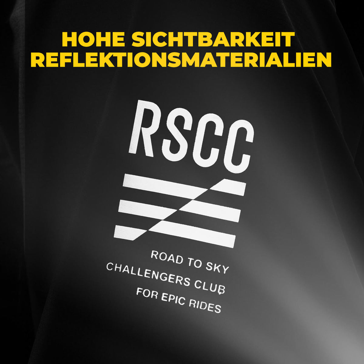 ROCKBROS Veste de cycliste imperméable respirante - coupe-vent et réfléchissante homme