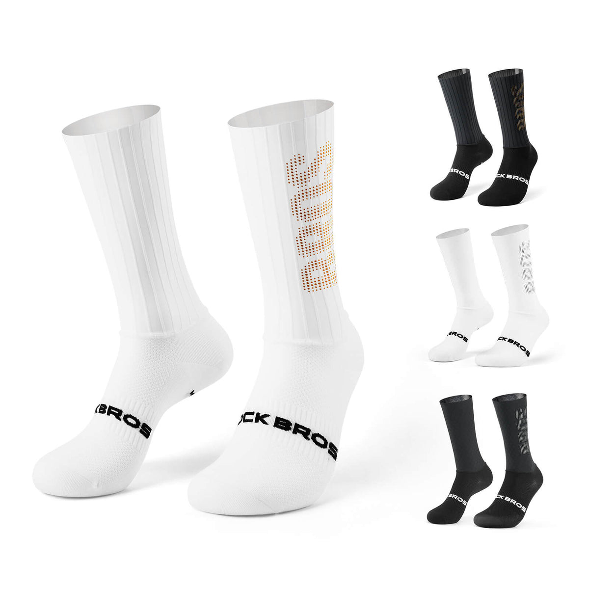 ROCKBROS Chaussettes de vélo respirantes chaussettes de compression