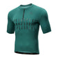 ROCKBROS Maillot de vélo manches courtes homme Respirant et Séchage rapide Jersey Réfléchissant