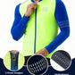 ROCKBROS Maillot de Cyclisme Manches Longues Homme Hiver Chaud Polaire Maillot de Vélo Respirant Élastique Avec 3 Poches et Réfléchissant