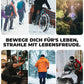 ROCKBROS Maillot de Cyclisme Manches Longues Homme Hiver Chaud Polaire Maillot de Vélo Respirant Élastique Avec 3 Poches et Réfléchissant