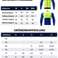 ROCKBROS Maillot de Cyclisme Manches Longues Homme Hiver Chaud Polaire Maillot de Vélo Respirant Élastique Avec 3 Poches et Réfléchissant