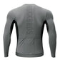 ROCKBROS Maillot de Cyclisme Manches Longues Homme, Respirant et Séchage Rapide, Élastique