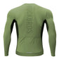 ROCKBROS Maillot de Cyclisme Manches Longues Homme, Respirant et Séchage Rapide, Élastique